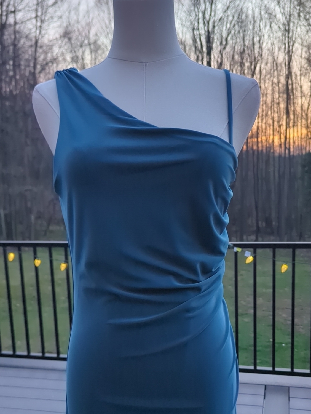 The Drop Women's Long Slip Dress Lupita NWT Small - Picture 5 of 14